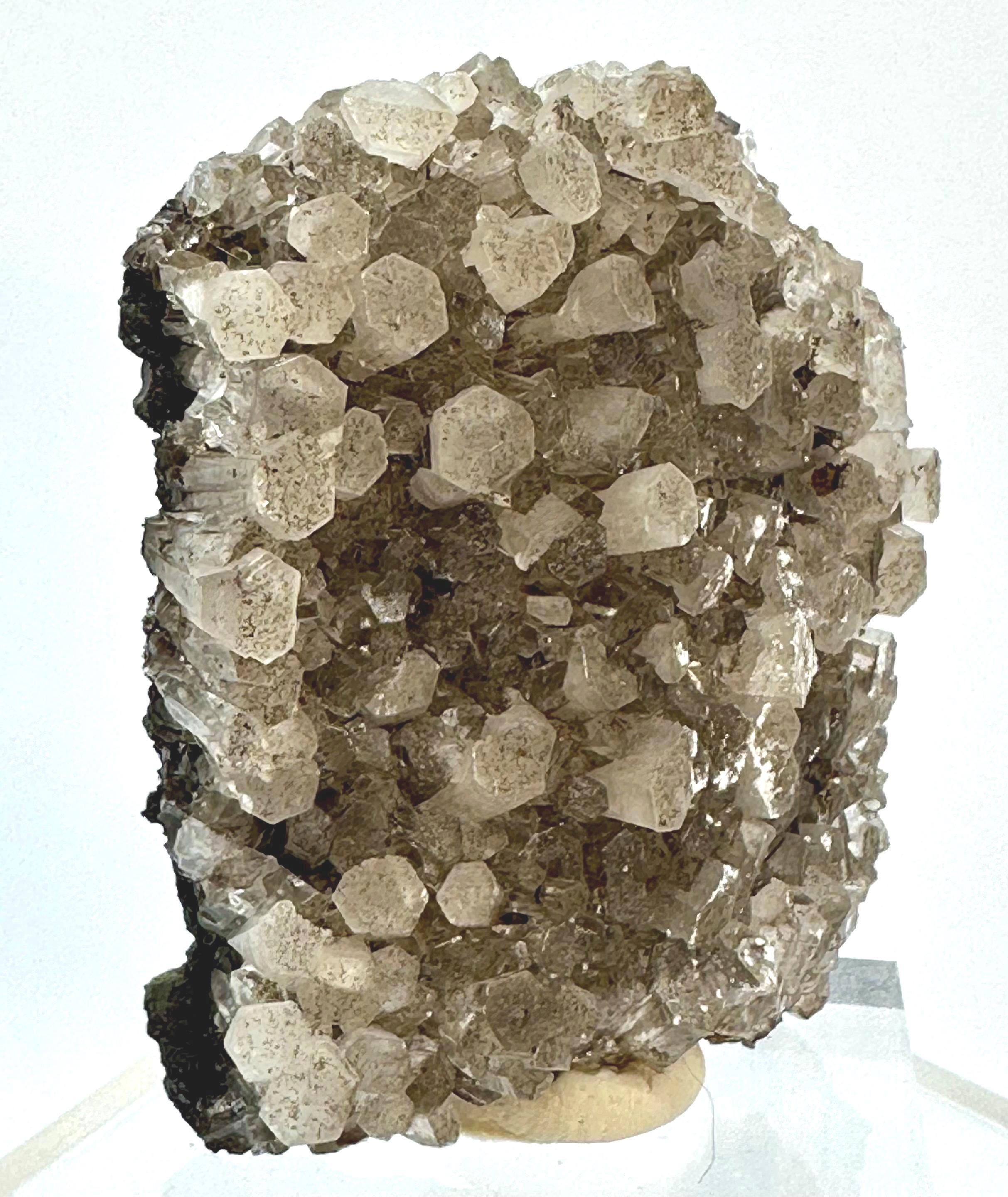 59 Grams Smoky Columnar Calcite from Fugian, China