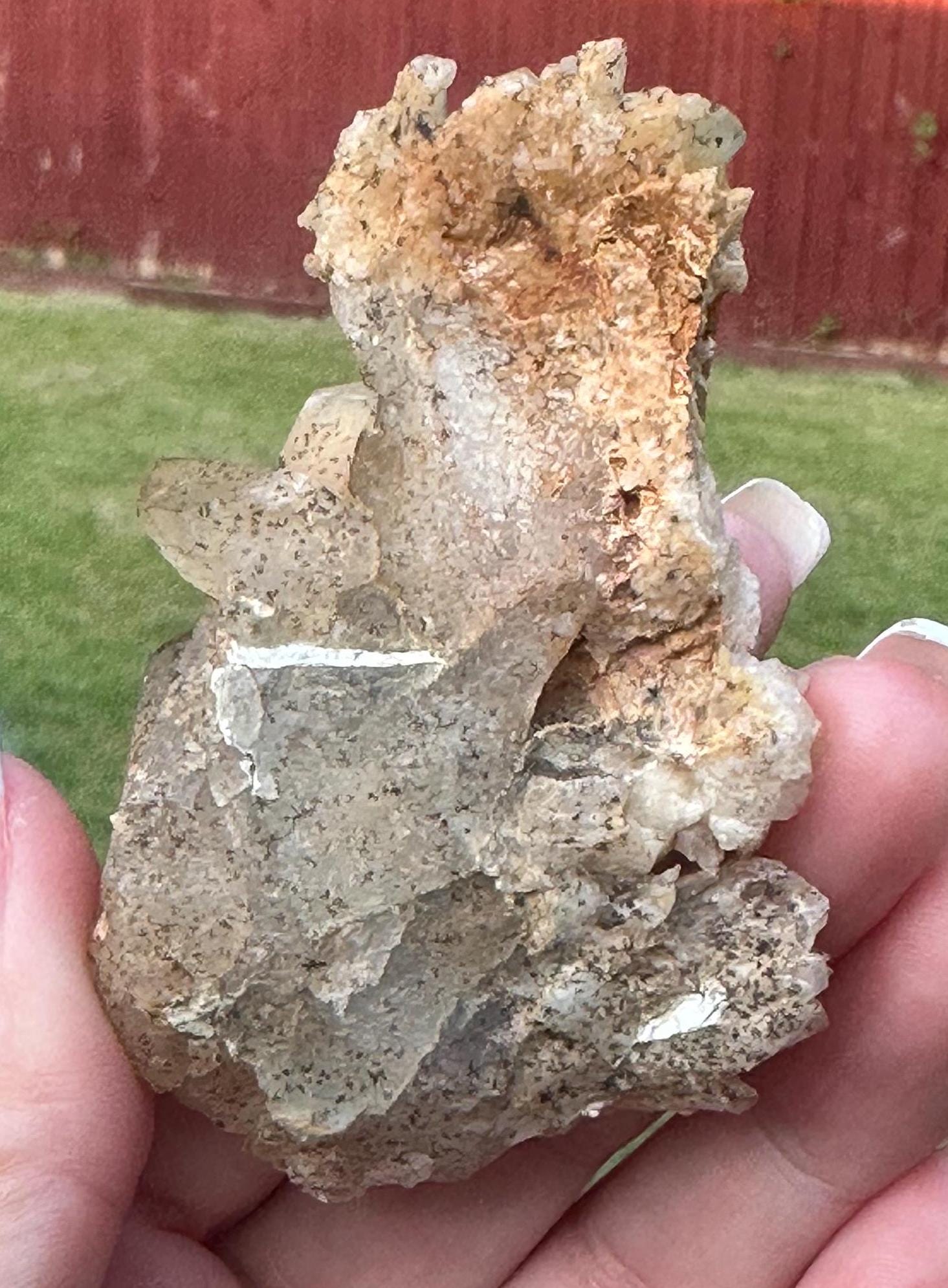 73 Grams Amphibole AKA Bone Quartz Cluster from Baluchistan, Pakistan