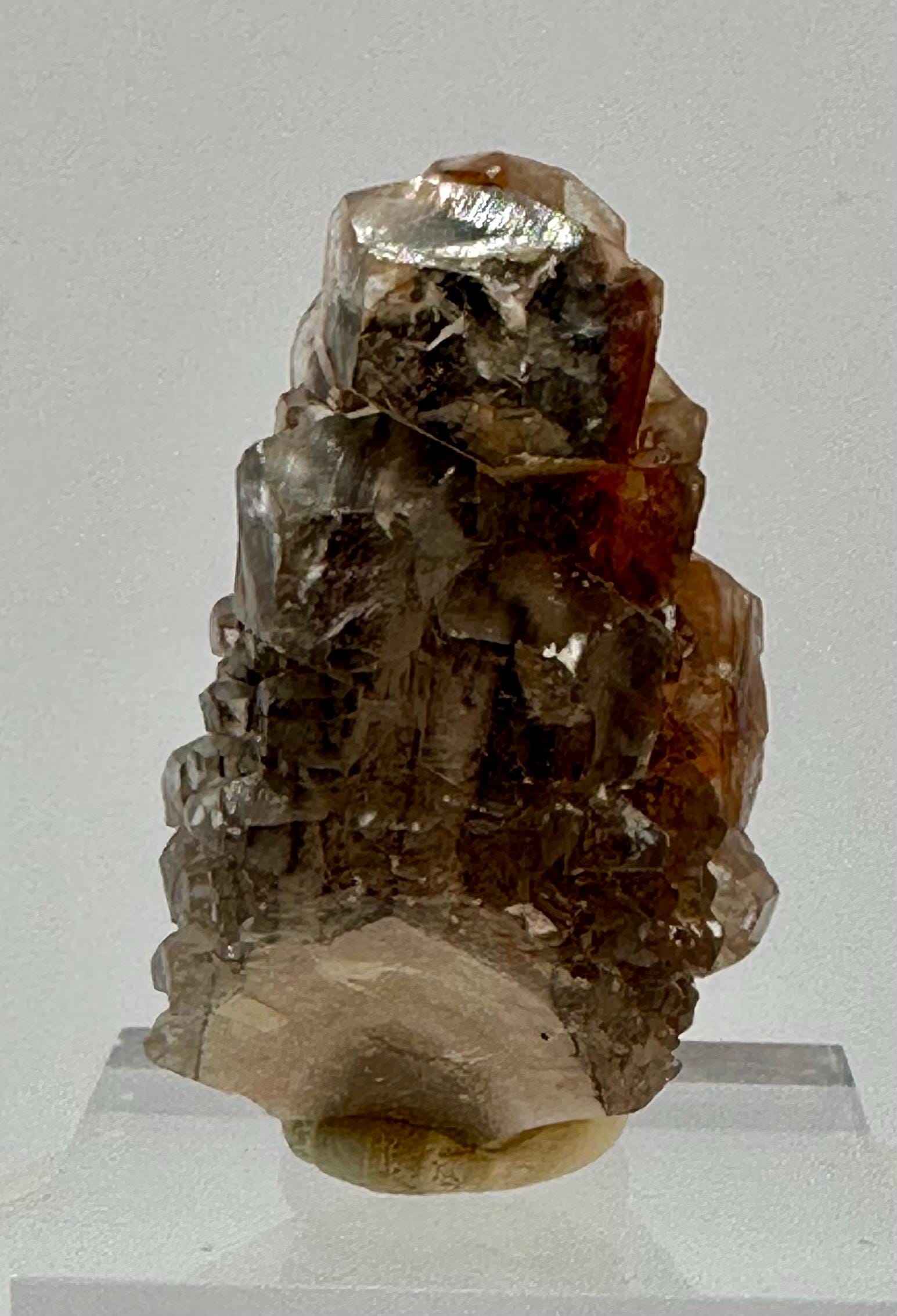 47 Grams "Turreted" Pagoda Calcite from Hubei, China