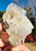 Your Choice of Clear Tabular Barite Cluster with Double Phantoms — Wensleydale, Yorkshire, England