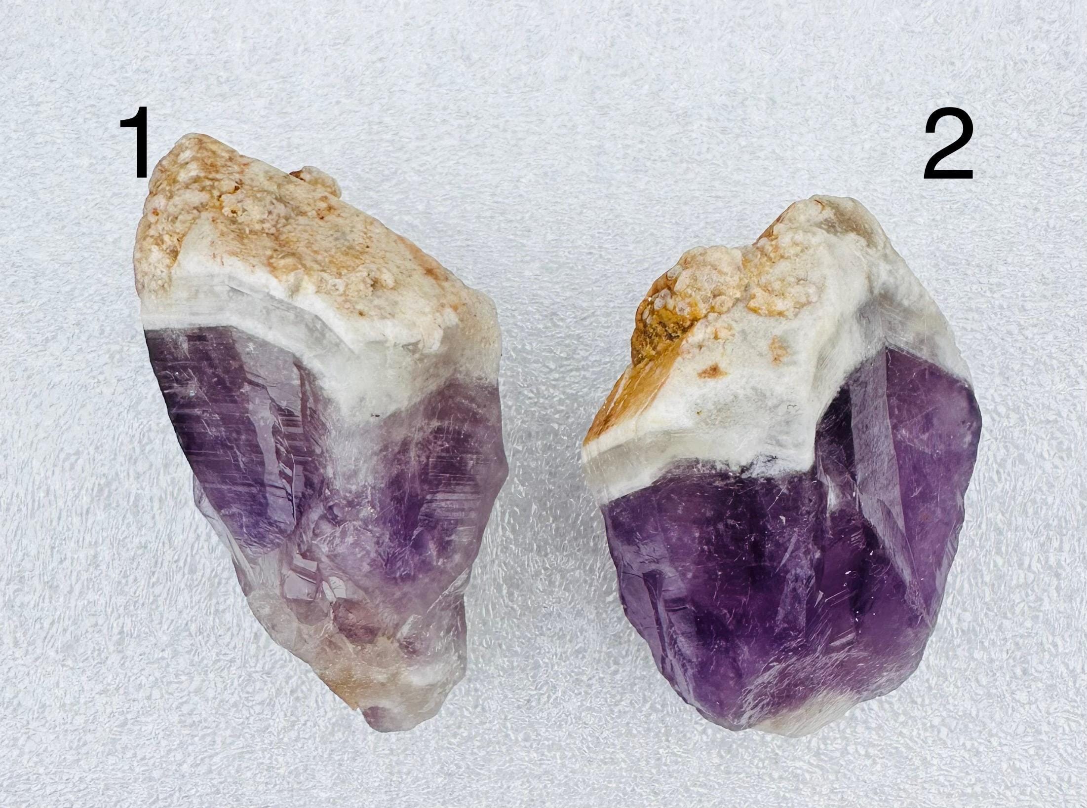 Your choice White Capped Amethyst from Bahia, Brazil