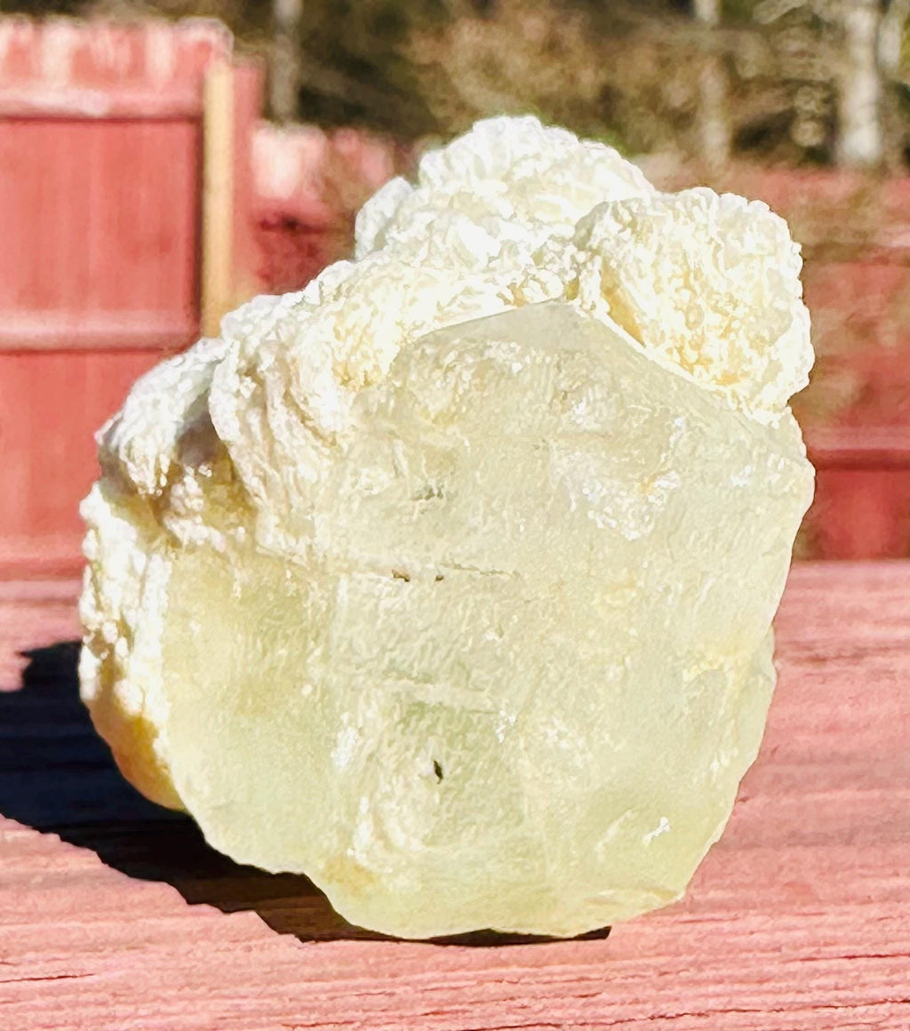 53 grams Goshenite Beryl in Albite from Pakistan
